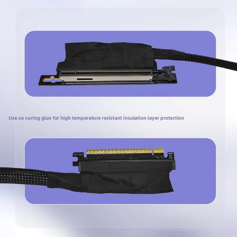 For PCIe 5.0 X16 Graphics Card - огляд і ціна Pcie 5.0 Gpu Riser Cable